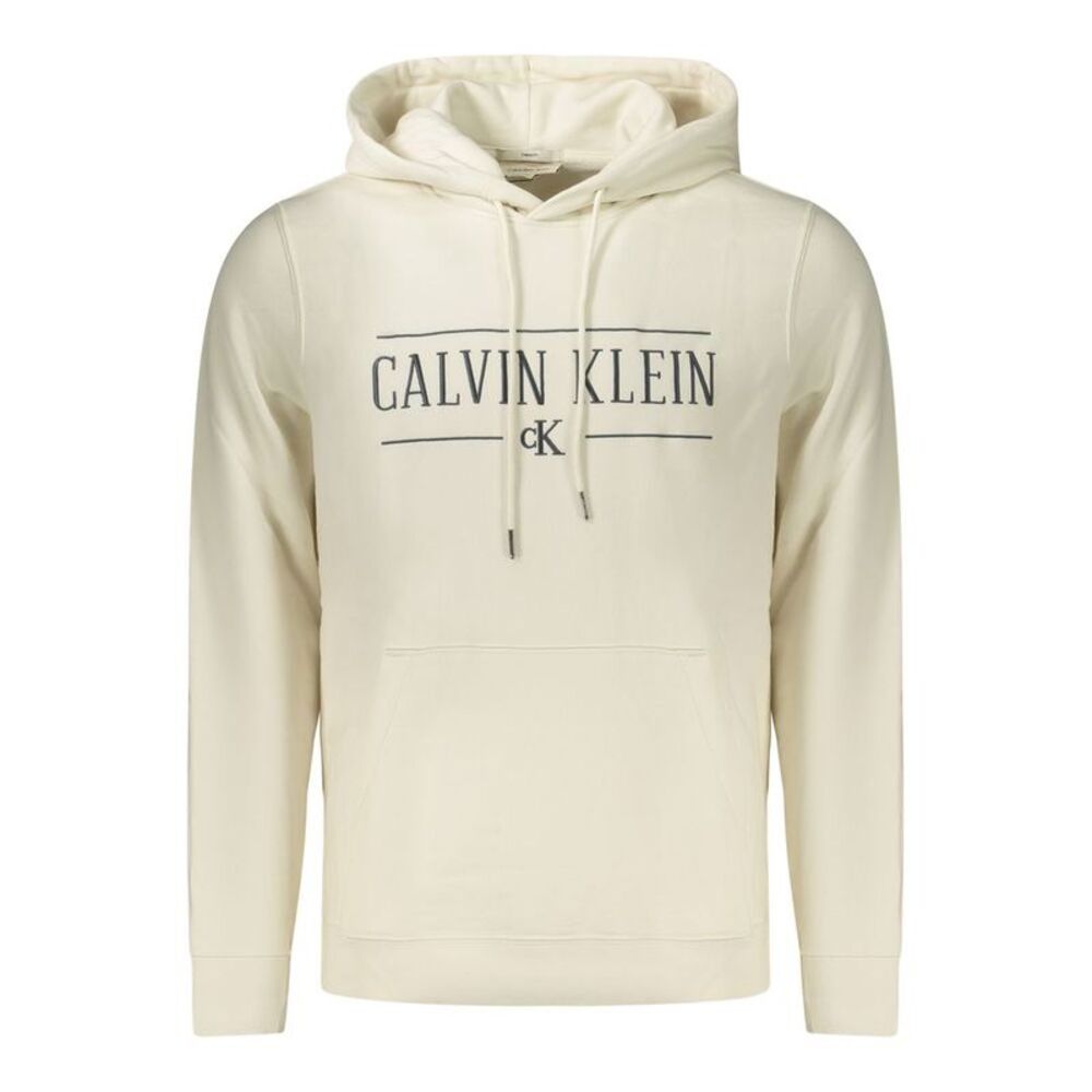 Calvin Klein White Cotton Men's Men's Sweatshirt